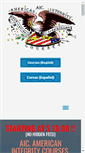 Mobile Screenshot of americanintegritycourses.com